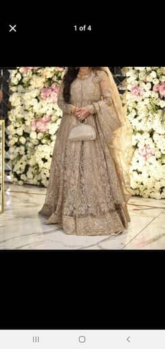 Bridal Walima maxi for sale