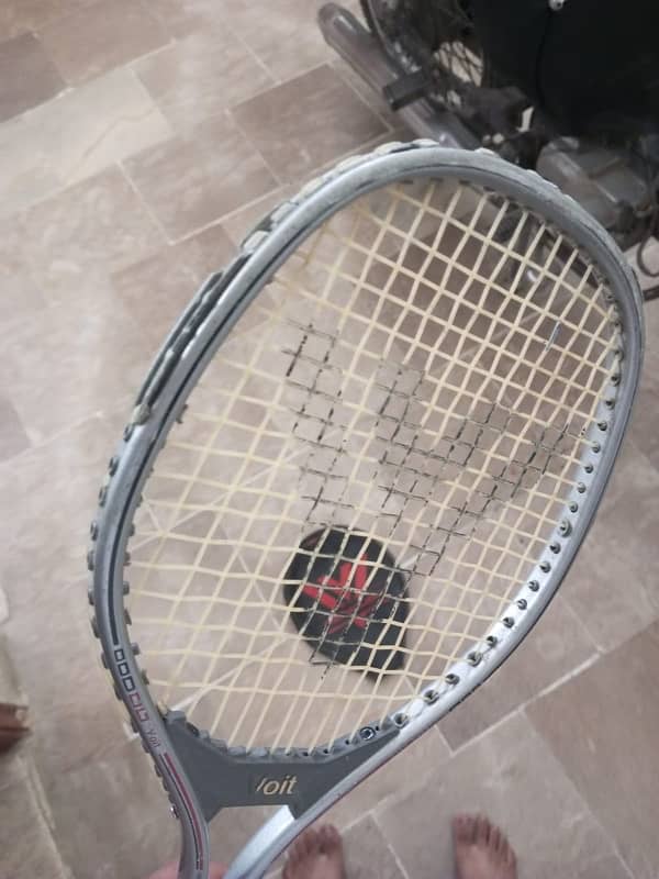 squash racket (slighly negotiable) 1