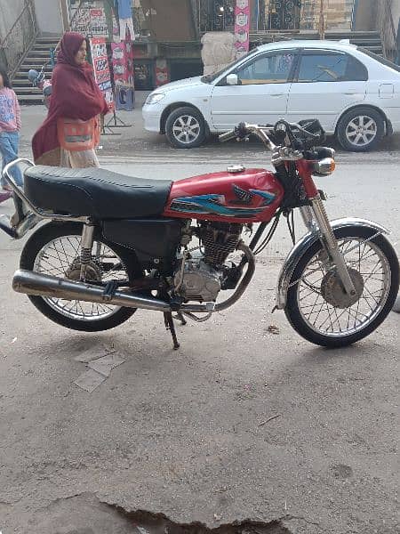 good condition bike urgently sale all documents and file are clear . 0