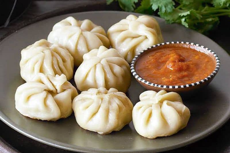 fresh momos frozen and Before eating   0