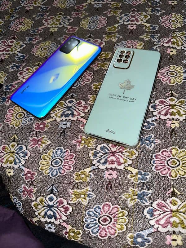 Infinix note 8 6/128 one hand use 10