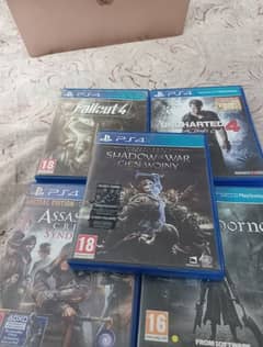 Ps4 games for sale price negotiable