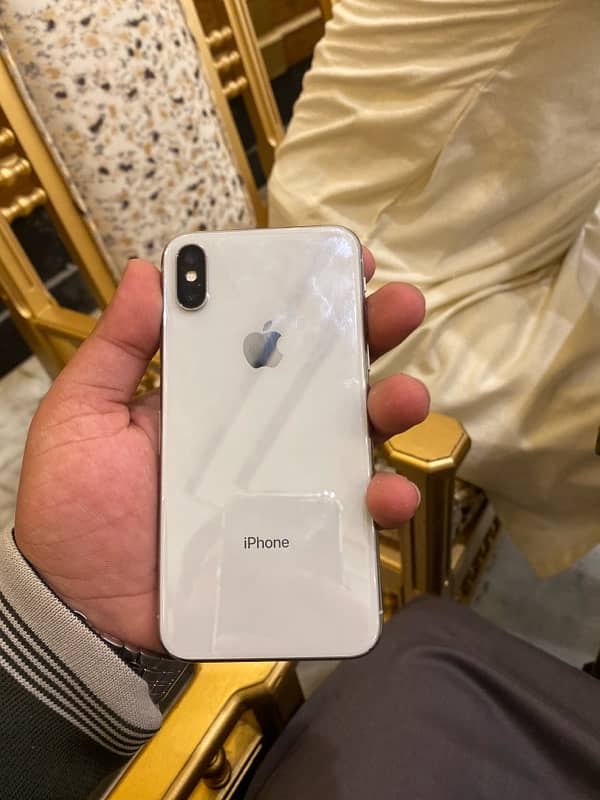 iPhone X PTA APPROVED 64 gb panal chang fase id of battery halt 97 0