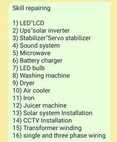 All kinds of electronics repairing solar inverter, LED, LCD