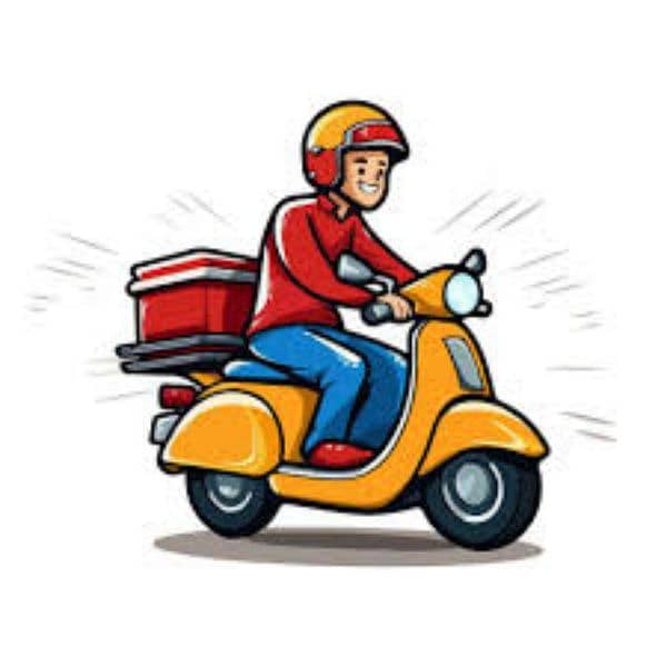 need delivery rider in islamabad g15 0