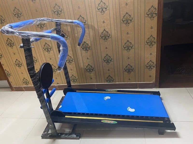 EXERCISE MANUAL TREADMILL WITH TWISTER 1