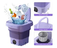 Mini Folding Washing Machine For Kids Clothes