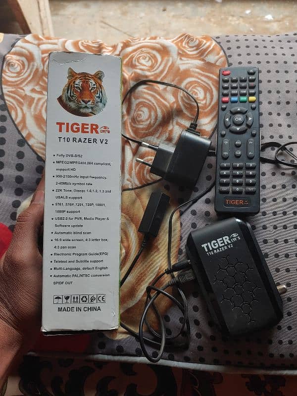 Tiger T10Razer V2 Recever 2