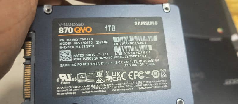 Samsung 1TB SSD 1