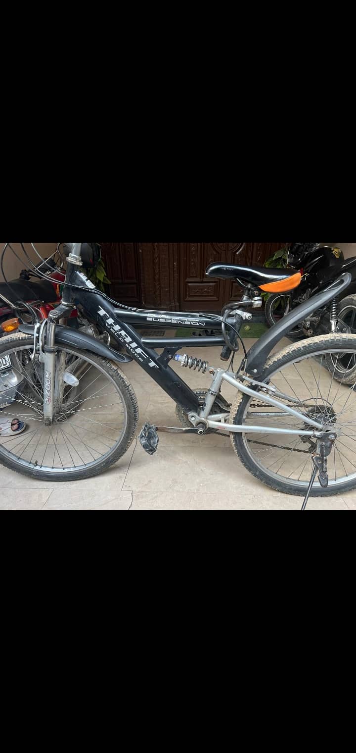 Thrift Velo Mode Mountain Bicycle 26 inch Dual Suspension 10