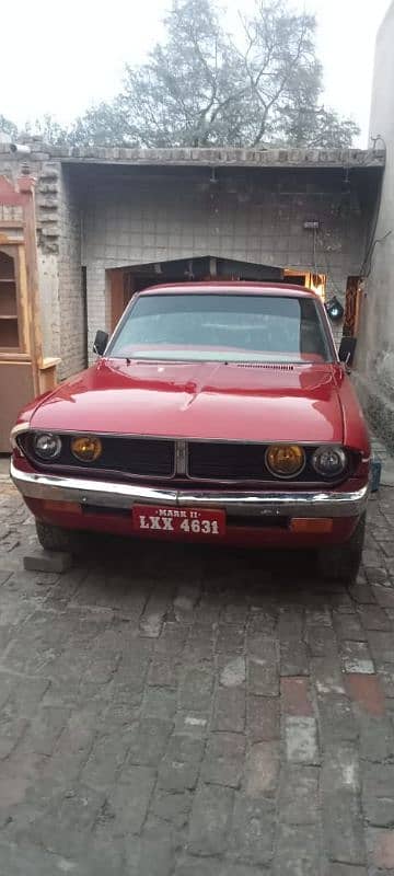 Toyota Corona mark 2 Back wheeler drive. 11