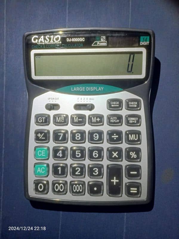 CASIO calculator 2