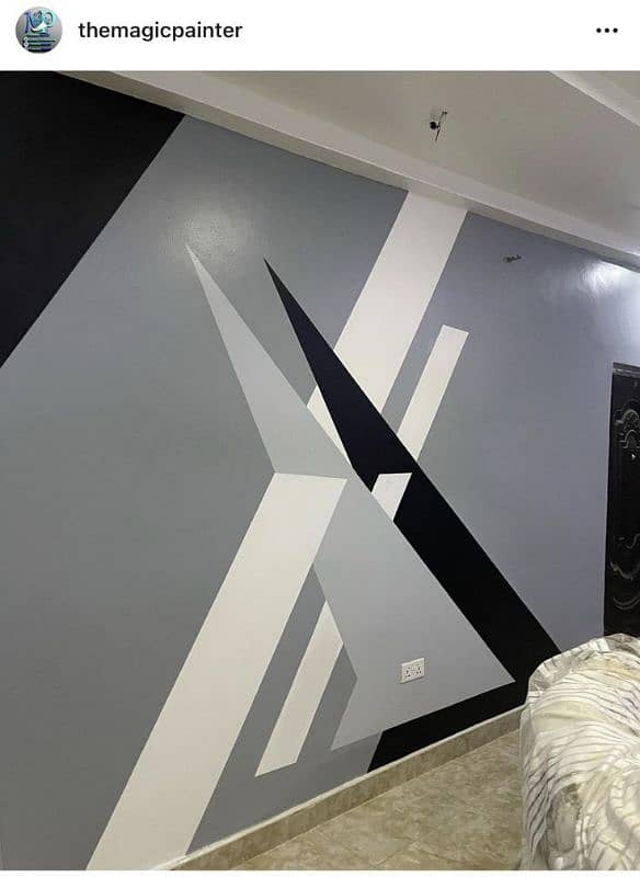 Rock wall/rockwall/rock wall paint/rock wall coating in pakistan 3