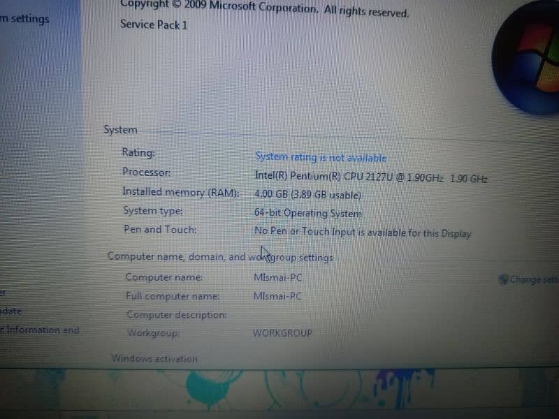 Dell 500gb hard 4gb ram 2