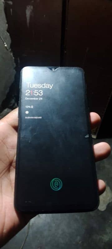 One plus 6t 8gb 128gb display finger 03412669813 1