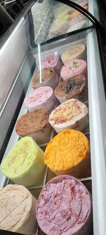 ice cream parlour freezers display 8