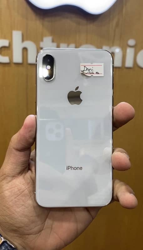 IPHONE X 64 GB PTA APPROVED BOTH COLOR AVAILABLE 0