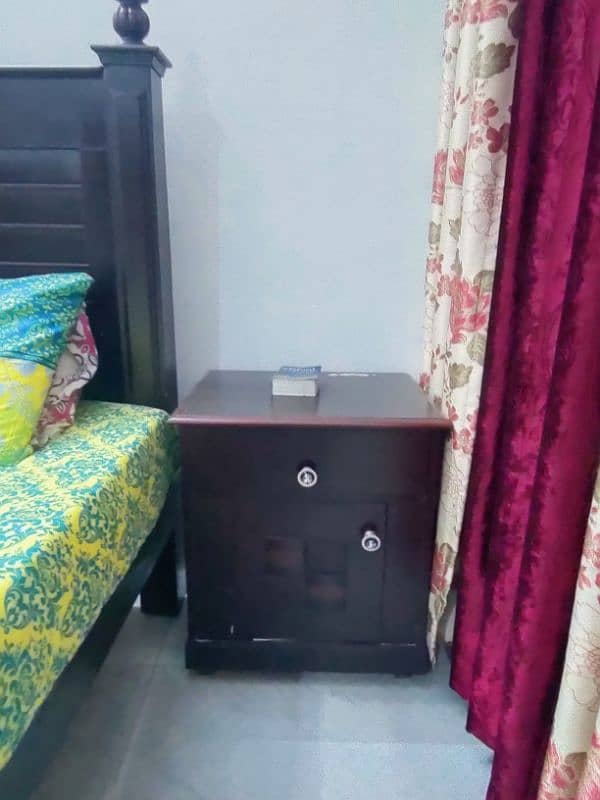 Double Bed with side tables for sale 0