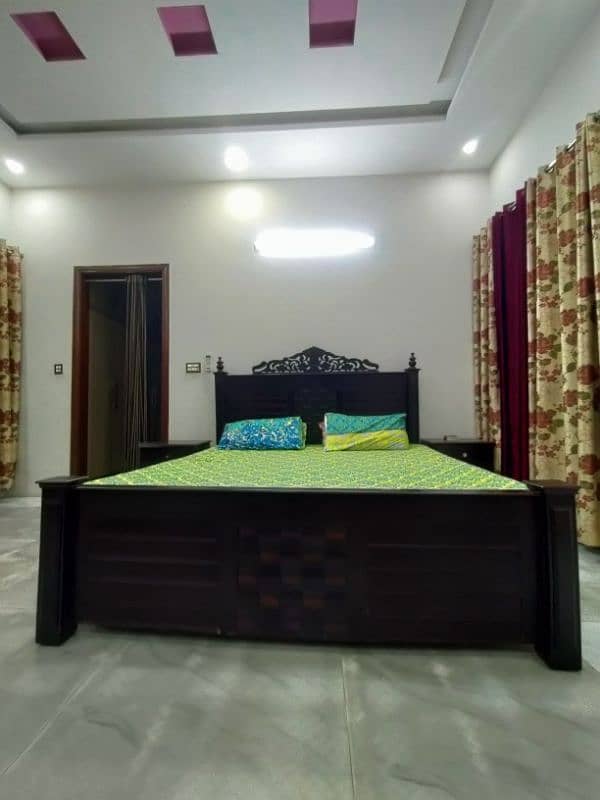 Double Bed with side tables for sale 4