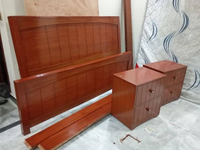 Double Bed with side tables 3