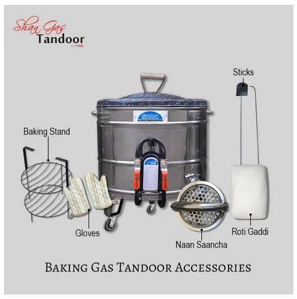 Gas Stove Tandoor (NEW) Oven Heat Bake 9