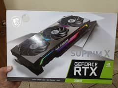 RTX 3080 MSI Suprim X Graphics Card