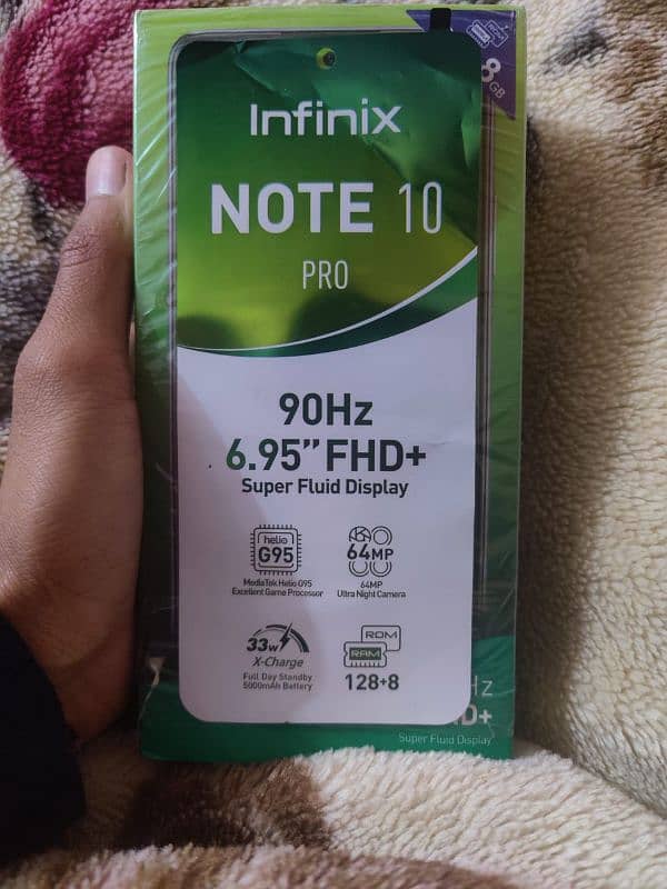 infinix note 10 pro 8/128 1