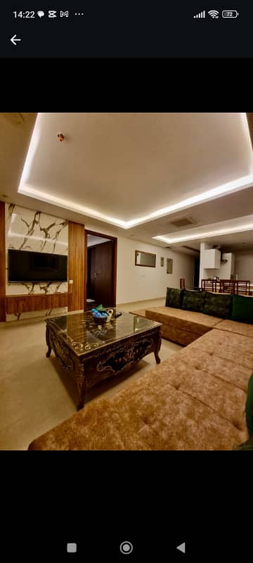 Daily Basis Two Bedroom Hotel Apartments Available Gold Crest apartment DHA LAHORE 2