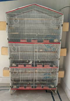 galvanized cage only 3 month used