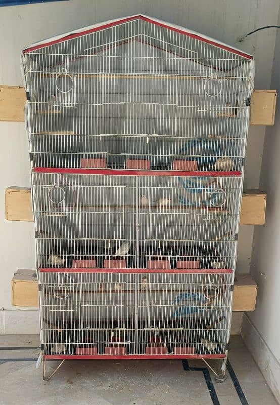 galvanized cage only 3 month used 0