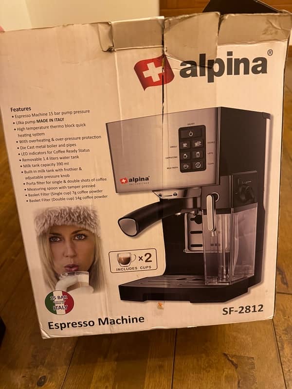 Alpina Coffee Machine 2