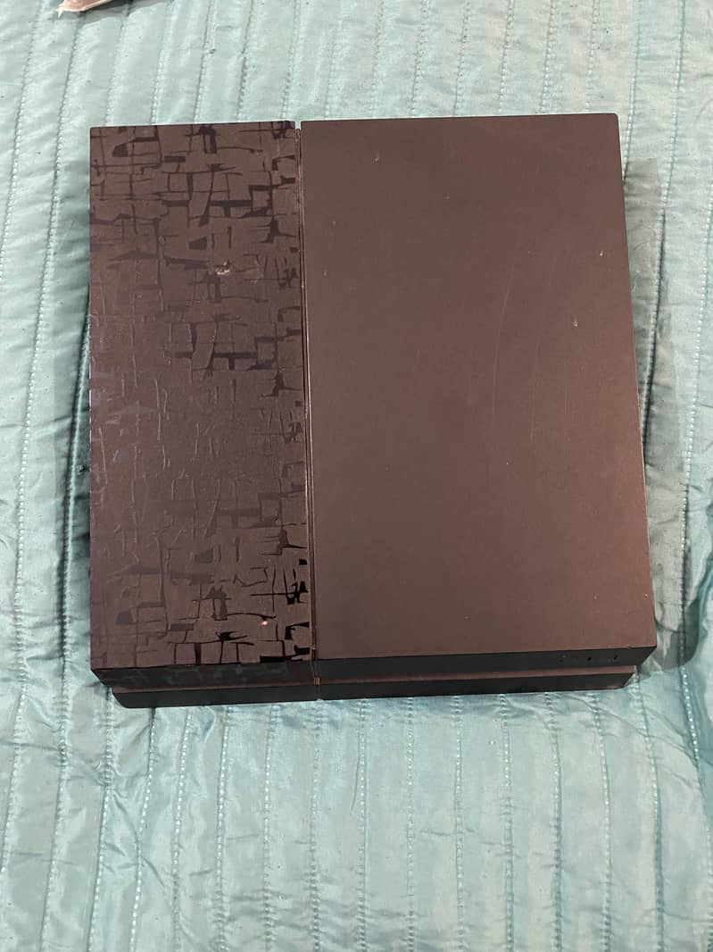 PS4 Fat 1100 500GB + 2 Controllers + Wires 8