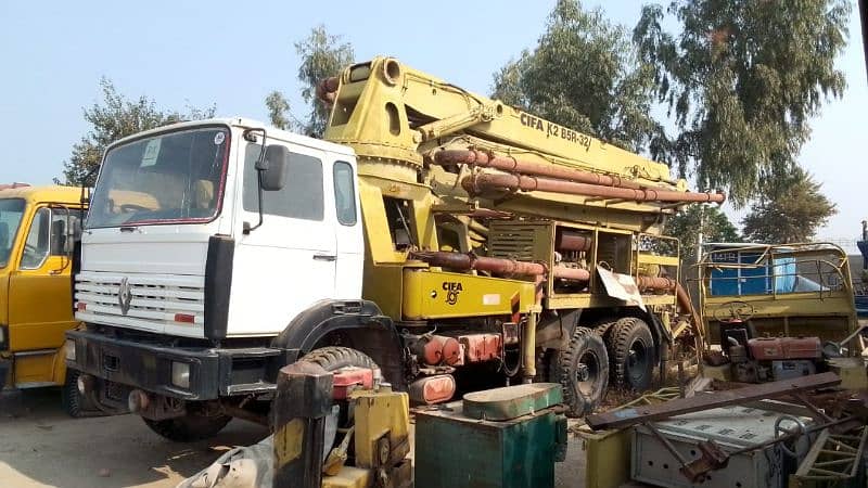 Tadano Crane and Concrete pump For Sale 5