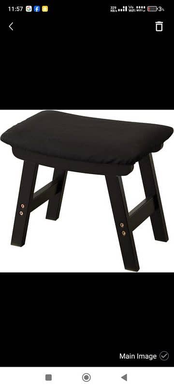 small wooden legs table 0