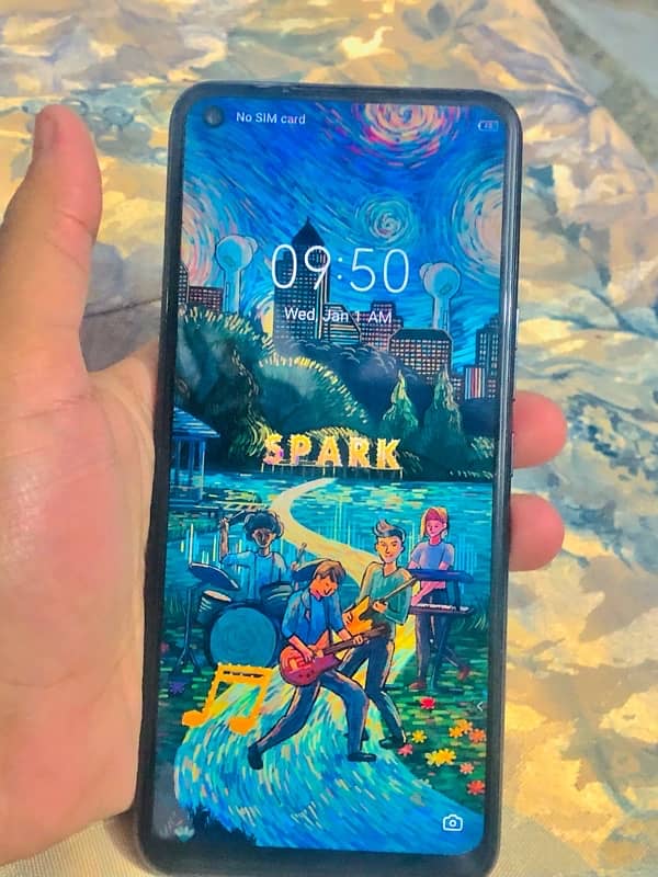 TECNO SPARK 6 URGENT SALE KRNA HA LUSH CONDITION 1