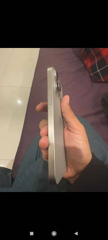 i phone 15 pro max 256gb natural titanium colour 2