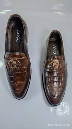 men's cow leather formal leather shoes