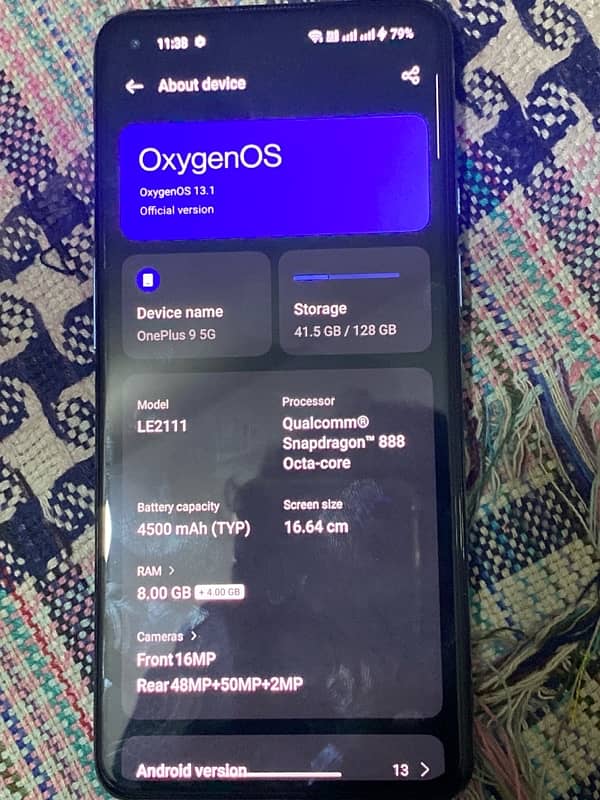 oneplus 9 5g 2