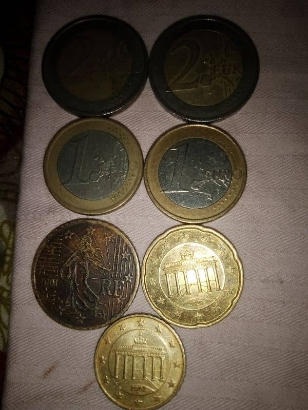 Euro coins 0