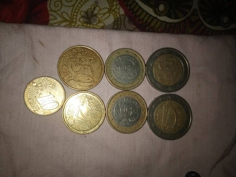 Euro coins 1