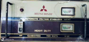 Mitsubishi Stablizier 7000 watts