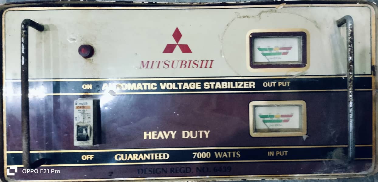 Mitsubishi Stablizier 7000 watts 1