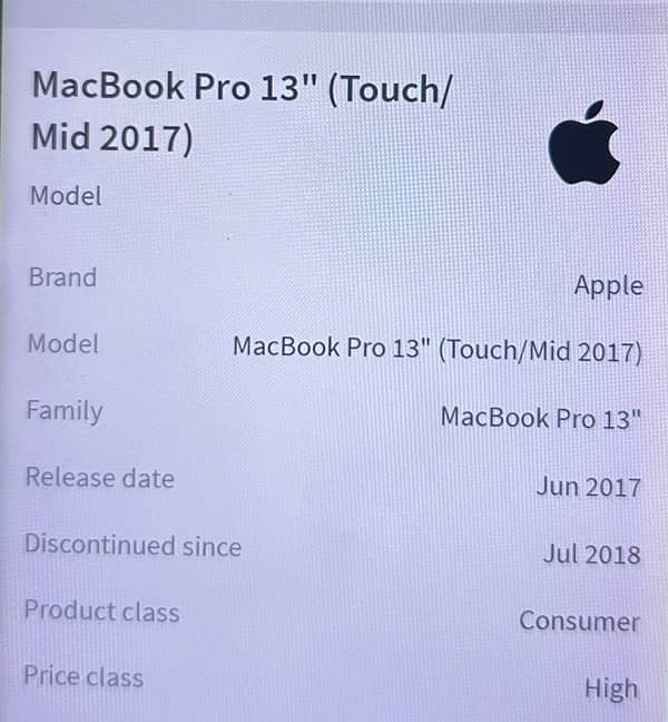 Apple Macbook pro 0