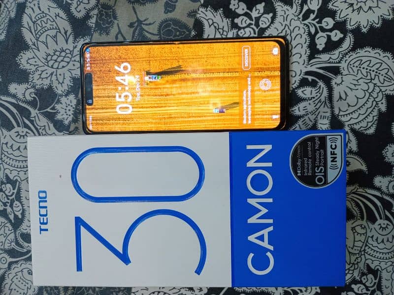 full ok mobile hai Tecno camon 30 (12+12)256gp 1