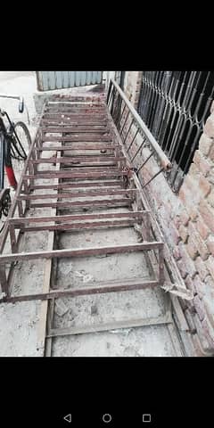 Iron stairs