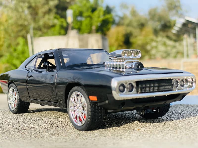 1970 Dodge Charger Metal Diecast Model 4