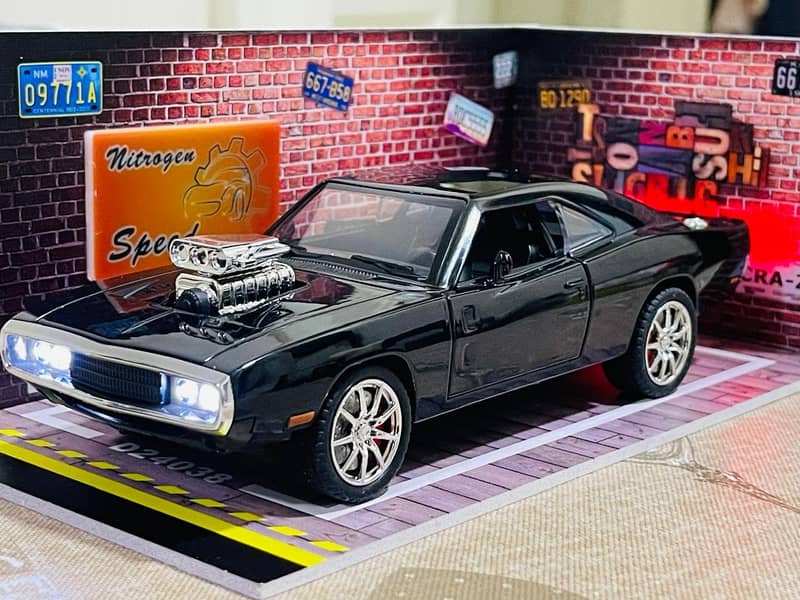 1970 Dodge Charger Metal Diecast Model 13