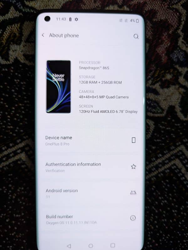OnePlus 8 Pro 12/256 3