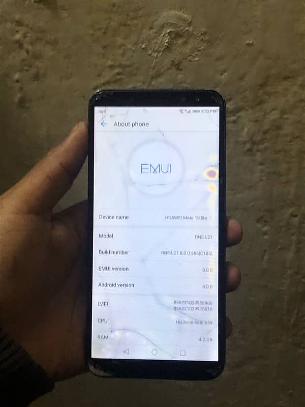 huawei mate 10lite 4/64gb pta proof 5