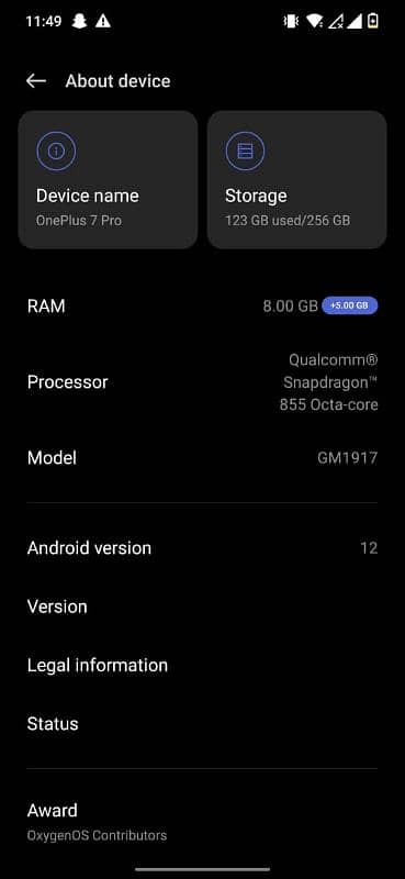 OnePlus 7pro PTA approved dul sim 6